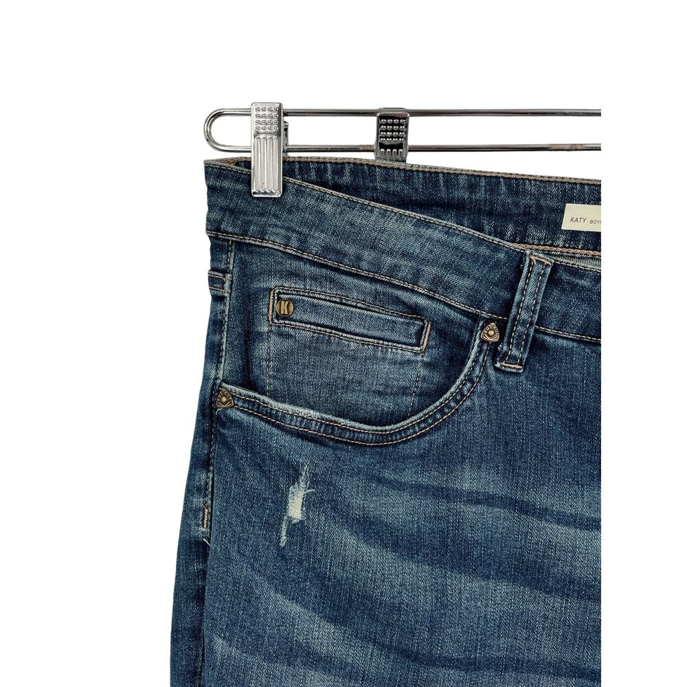 Kut from the Kloth jeans Katy boyfriend denim blue size 24W - Picture 3 of 8